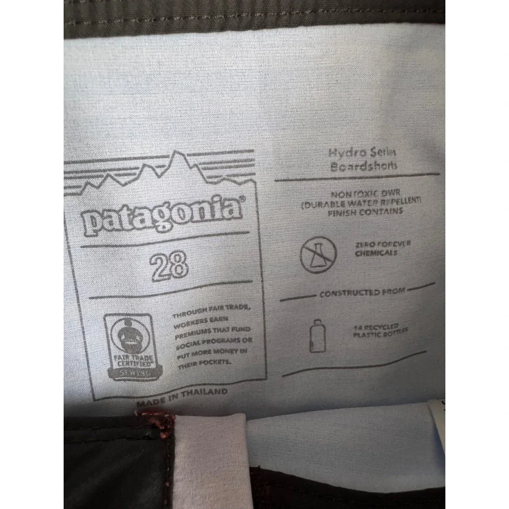 Patagonia Mens Hydropeak Boardshorts 18